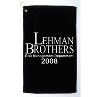 Lehman Brothers Risk Management Department 2008 Golf Towel