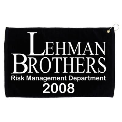 Lehman Brothers Risk Management Department 2008 Grommeted Golf Towel