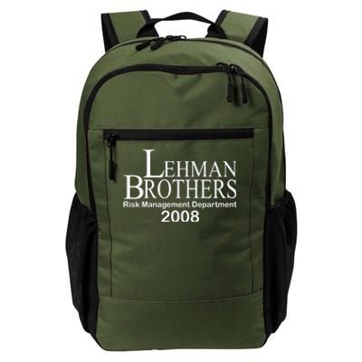 Lehman Brothers Risk Management Department 2008 Daily Commute Backpack