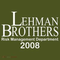 Lehman Brothers Risk Management Department 2008 Sustainable Bucket Hat