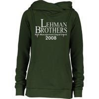 Lehman Brothers Risk Management Department 2008 Womens Funnel Neck Pullover Hood