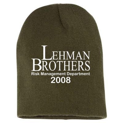 Lehman Brothers Risk Management Department 2008 Short Acrylic Beanie