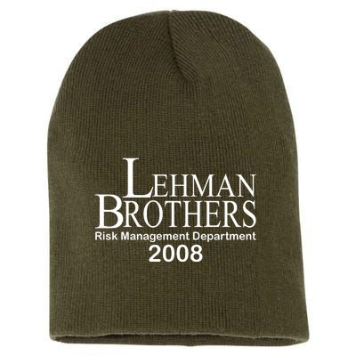 Lehman Brothers Risk Management Department 2008 Short Acrylic Beanie