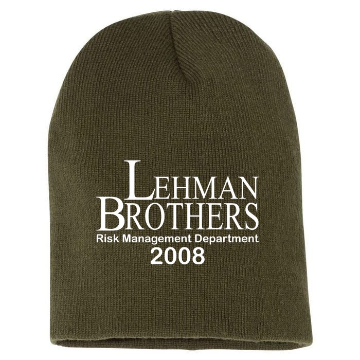 Lehman Brothers Risk Management Department 2008 Short Acrylic Beanie