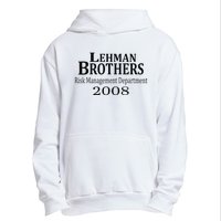 Lehman BRothers Risk Management Department 2008 Funny Saying Urban Pullover Hoodie