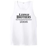 Lehman BRothers Risk Management Department 2008 Funny Saying PosiCharge Competitor Tank