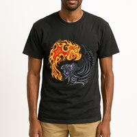 Lucha Brothers Rey Fenix & Penta Zero M Urban Aztec Yin Yang Tall T-Shirt