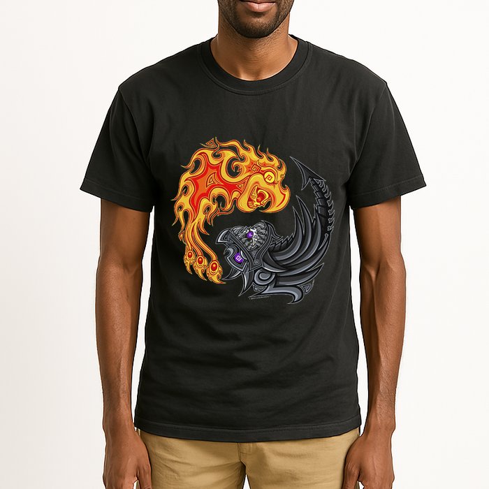 Lucha Brothers Rey Fenix & Penta Zero M Urban Aztec Yin Yang Tall T-Shirt