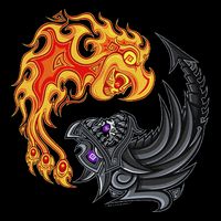 Lucha Brothers Rey Fenix & Penta Zero M Urban Aztec Yin Yang Tall T-Shirt