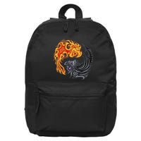 Lucha Brothers Rey Fenix & Penta Zero M Urban Aztec Yin Yang 16 in Basic Backpack