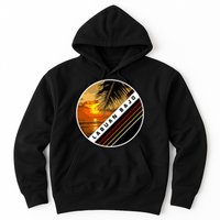 Labuan Bajo Retro Sunset Hoodie