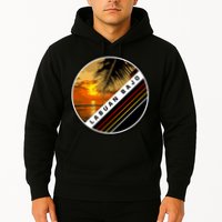Labuan Bajo Retro Sunset Hoodie