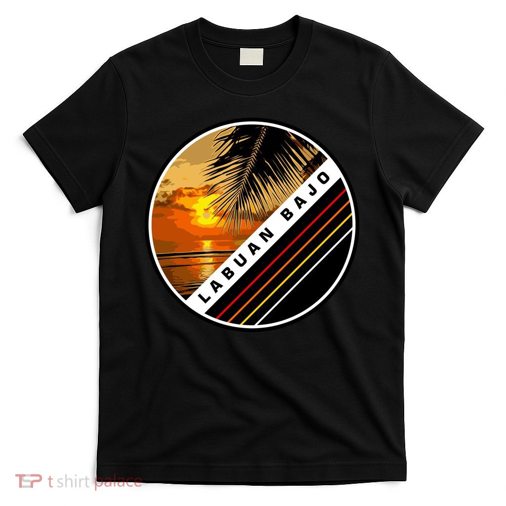 Labuan Bajo Retro Sunset T-Shirt