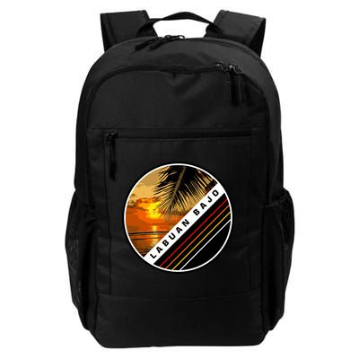 Labuan Bajo Retro Sunset Backpack