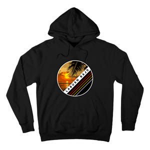 Labuan Bajo Retro Sunset Tall Hoodie