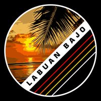 Labuan Bajo Retro Sunset Toddler T-Shirt