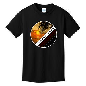 Labuan Bajo Retro Sunset Kids T-Shirt