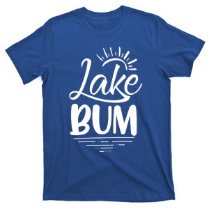 Lake Bum Summer Boating Funny Gift For Lake Lover Boat Life Gift T-Shirt