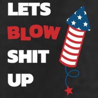 Lets Blow Shit Up Fourth Of July Gift Adult Drive Performance Visor
