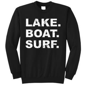 LAKE BOAT SURF Hoodie Swea Wakesurf Wake Board Surfing Sweatshirt