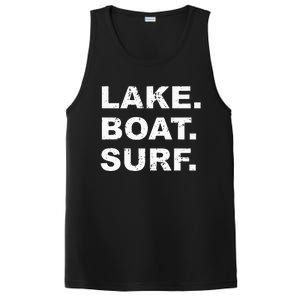 LAKE BOAT SURF Hoodie Swea Wakesurf Wake Board Surfing PosiCharge Competitor Tank