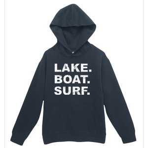 LAKE BOAT SURF Hoodie Swea Wakesurf Wake Board Surfing Urban Pullover Hoodie