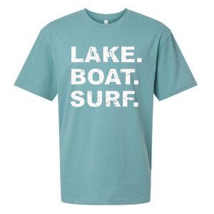 LAKE BOAT SURF Hoodie Swea Wakesurf Wake Board Surfing Sueded Cloud Jersey T-Shirt