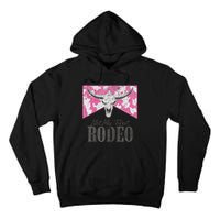 Leopard Bull Skull Western Life Country Not My First Rodeo Tall Hoodie