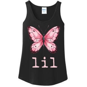 Little Butterfly Sorority Reveal Big Little for Lil Sister Ladies Essential Tank