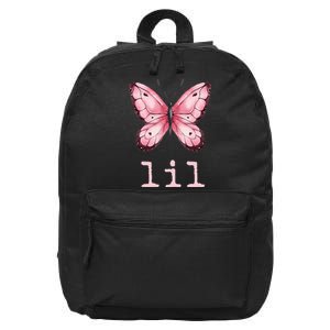 Little Butterfly Sorority Reveal Big Little for Lil Sister 16 in Basic Backpack