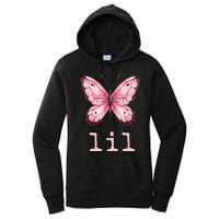 Little Butterfly Sorority Reveal Big Little for Lil Sister Women's Pullover Hoodie