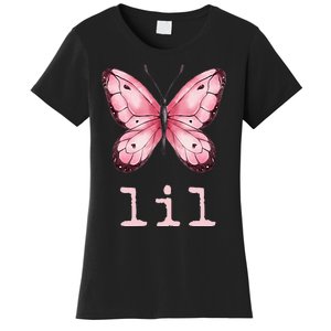 Little Butterfly Sorority Reveal Big Little for Lil Sister Women's T-Shirt