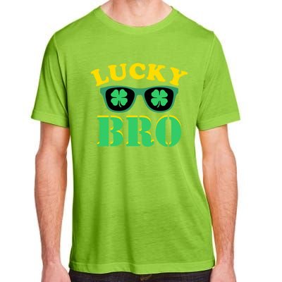 Lucky Bro St Patricks Day Funny Gift Adult ChromaSoft Performance T-Shirt