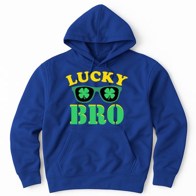 Lucky Bro St Patricks Day Funny Gift Hoodie