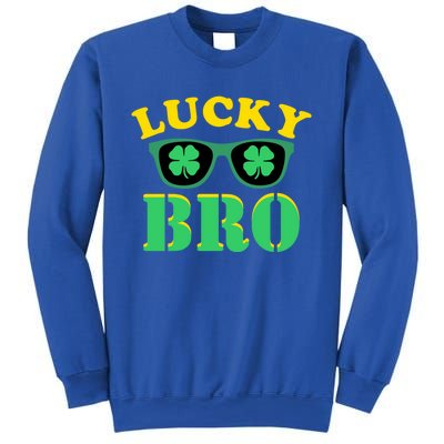 Lucky Bro St Patricks Day Funny Gift Sweatshirt