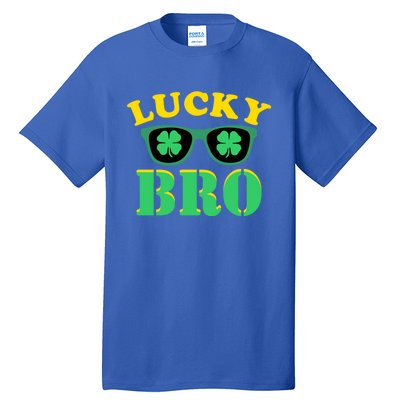 Lucky Bro St Patricks Day Funny Gift Tall T-Shirt