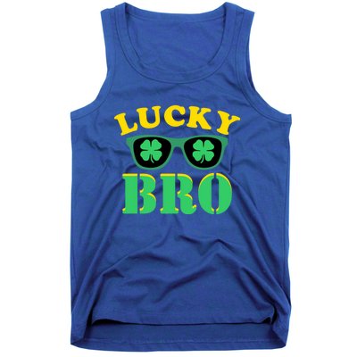 Lucky Bro St Patricks Day Funny Gift Tank Top