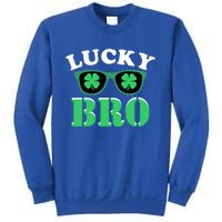 Lucky Bro St Patricks Day Funny Meaningful Gift Sweatshirt