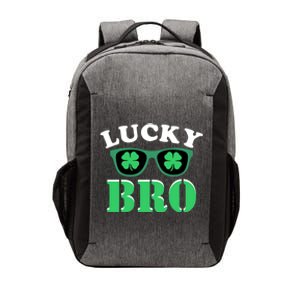 Lucky Bro St Patricks Day Funny Meaningful Gift Vector Backpack