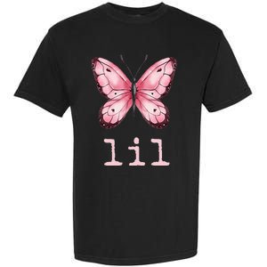 Little Butterfly Sorority Reveal Big Little for Lil Sister Garment-Dyed Heavyweight T-Shirt