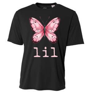 Little Butterfly Sorority Reveal Big Little for Lil Sister Cooling Performance Crew T-Shirt