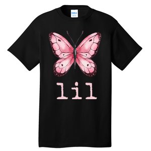 Little Butterfly Sorority Reveal Big Little for Lil Sister Tall T-Shirt