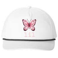 Little Butterfly Sorority Reveal Big Little for Lil Sister Snapback Five-Panel Rope Hat