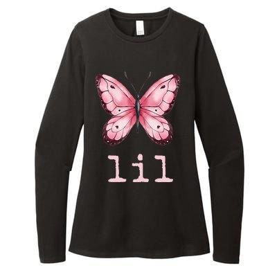 Little Butterfly Sorority Reveal Big Little for Lil Sister Womens CVC Long Sleeve Shirt