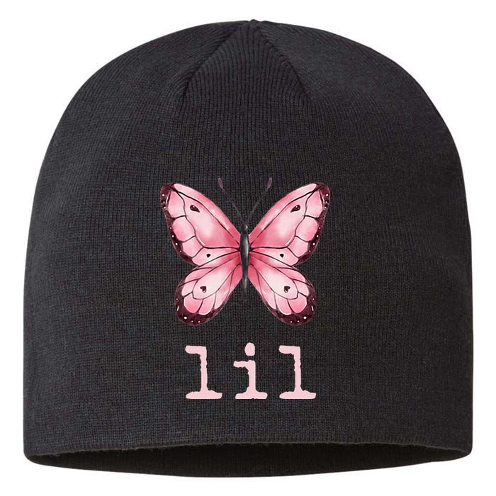 Little Butterfly Sorority Reveal Big Little for Lil Sister Sustainable Beanie