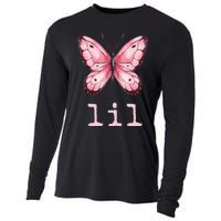 Little Butterfly Sorority Reveal Big Little for Lil Sister Cooling Performance Long Sleeve Crew