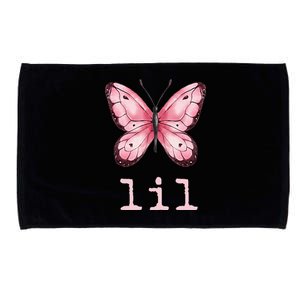 Little Butterfly Sorority Reveal Big Little for Lil Sister Microfiber Hand Towel