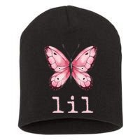 Little Butterfly Sorority Reveal Big Little for Lil Sister Short Acrylic Beanie