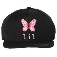 Little Butterfly Sorority Reveal Big Little for Lil Sister Wool Snapback Cap