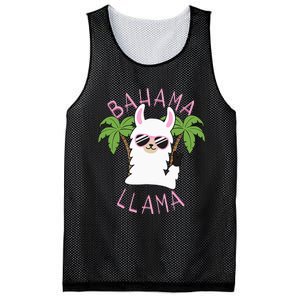 Llama Bahamas Souvenir Travel Vacation Bahamian Flag Nassau Mesh Reversible Basketball Jersey Tank